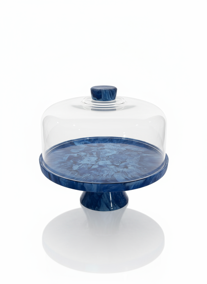 Footed Cake Plate Dome