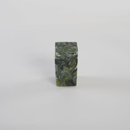 Bathroom Small Square Lidded Box