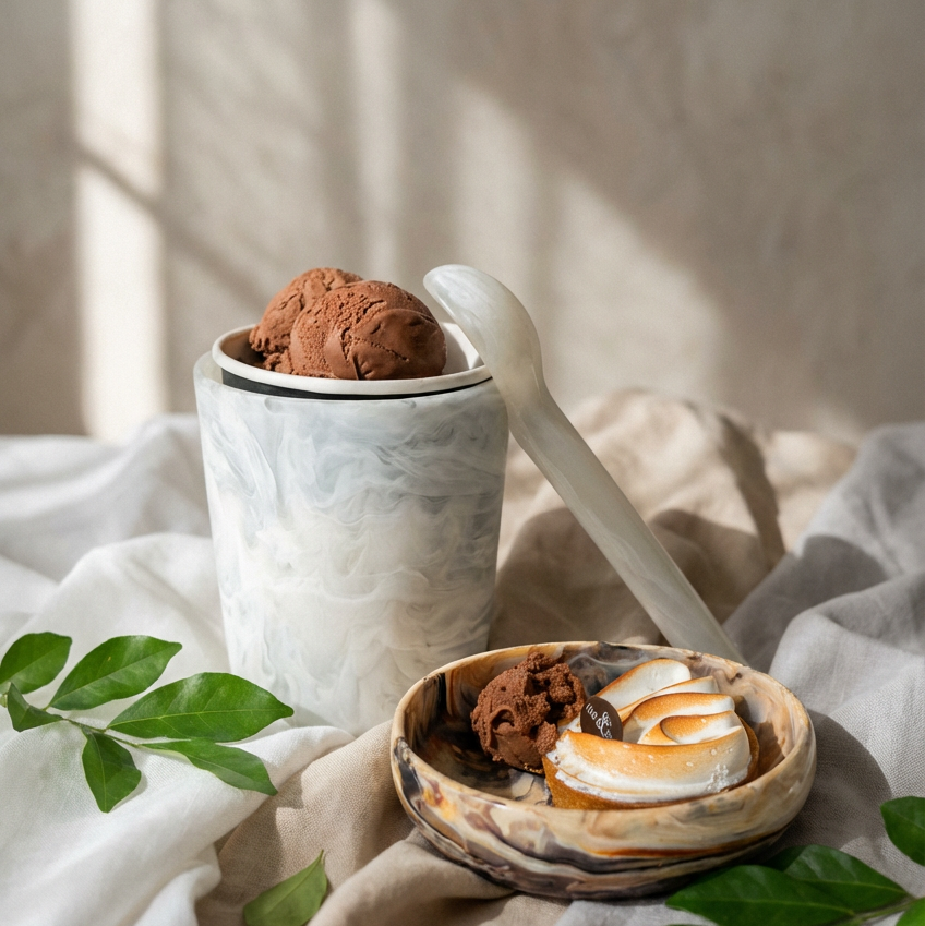Everyday Ice Cream Bucket / Utensil Jar