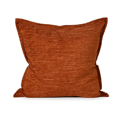 RUST TEXTURED CUT VELVET