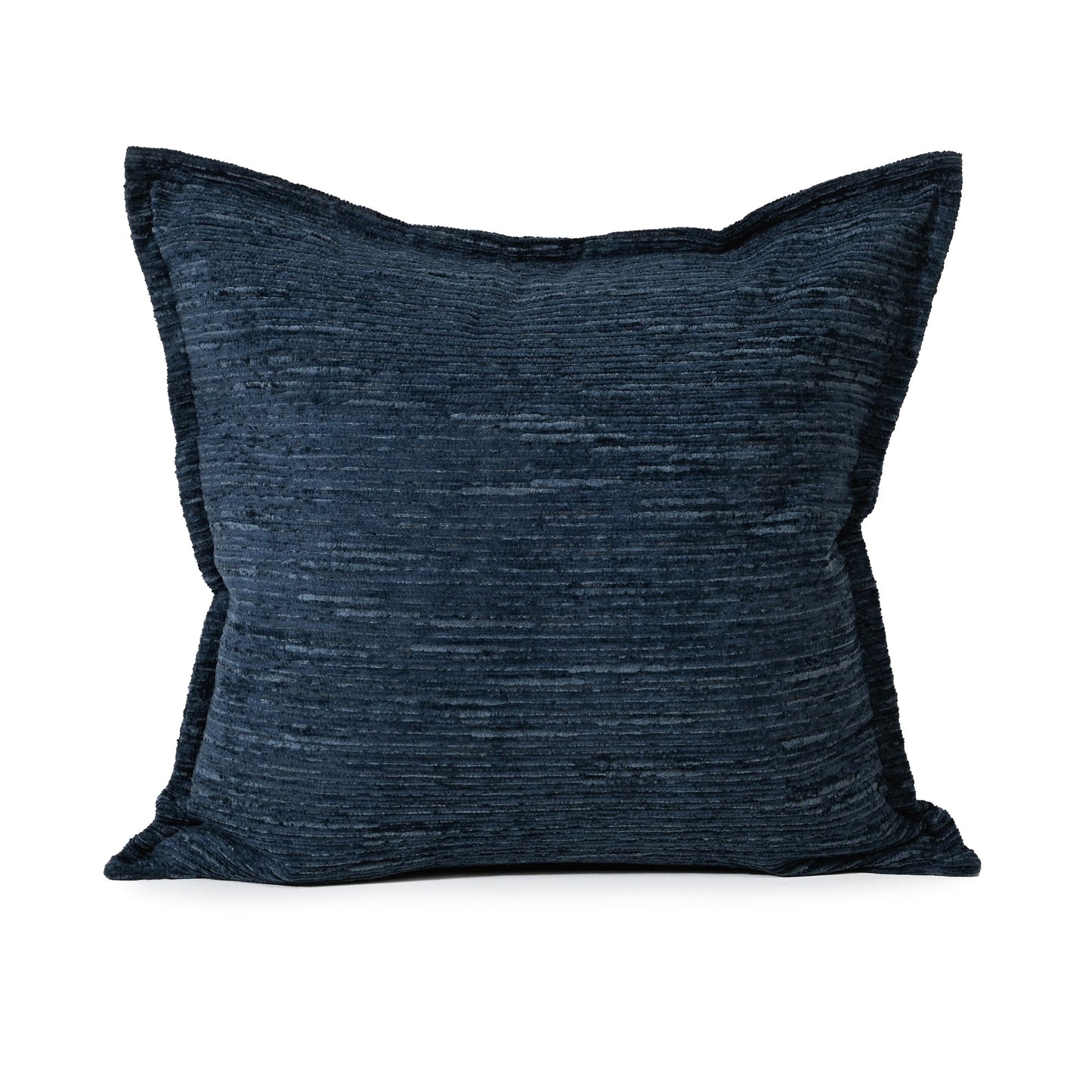 NAVY TEXTURED CUT VELVET