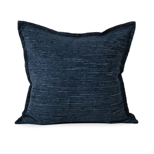 NAVY TEXTURED CUT VELVET