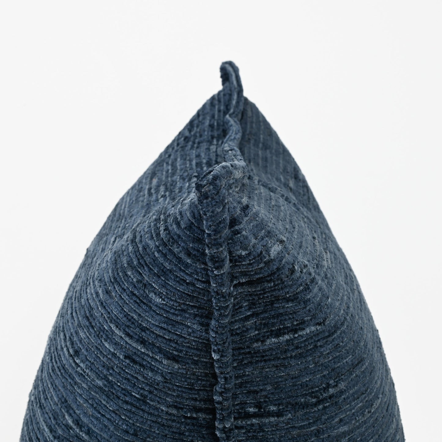 NAVY TEXTURED CUT VELVET