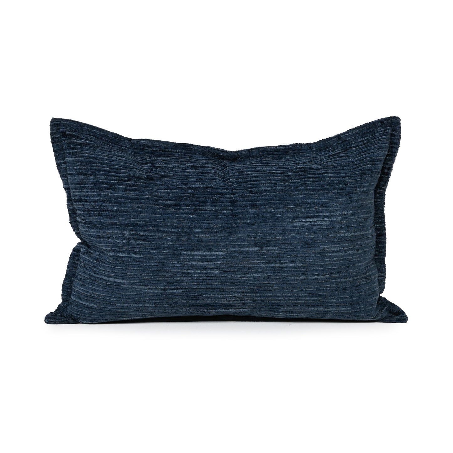 NAVY TEXTURED CUT VELVET