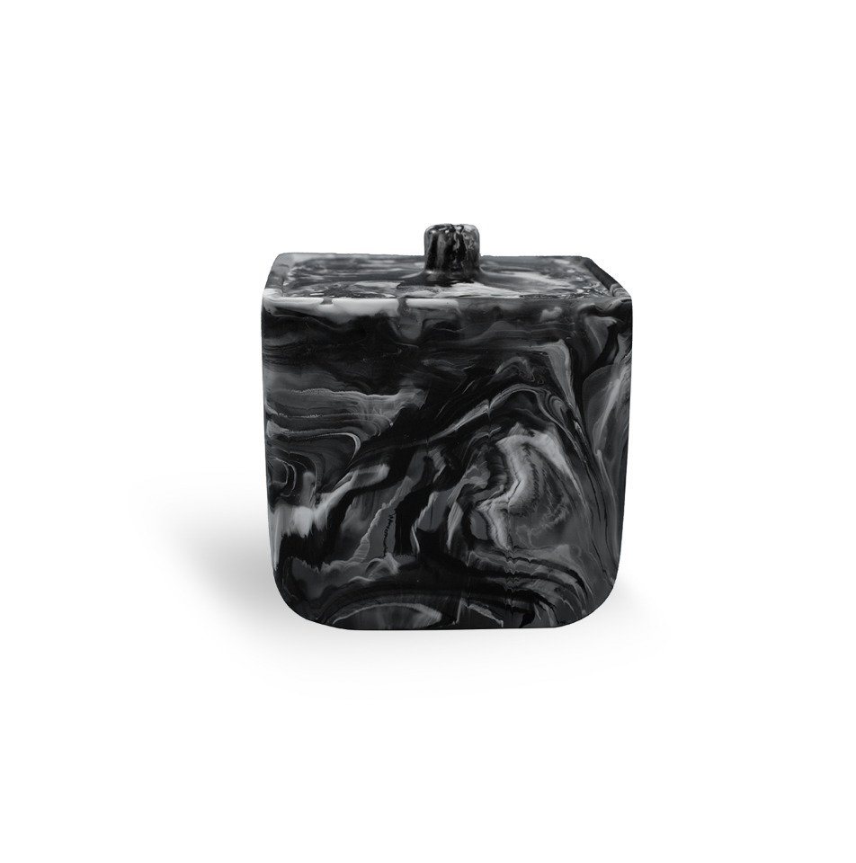 Bathroom Square Lidded Box Sale